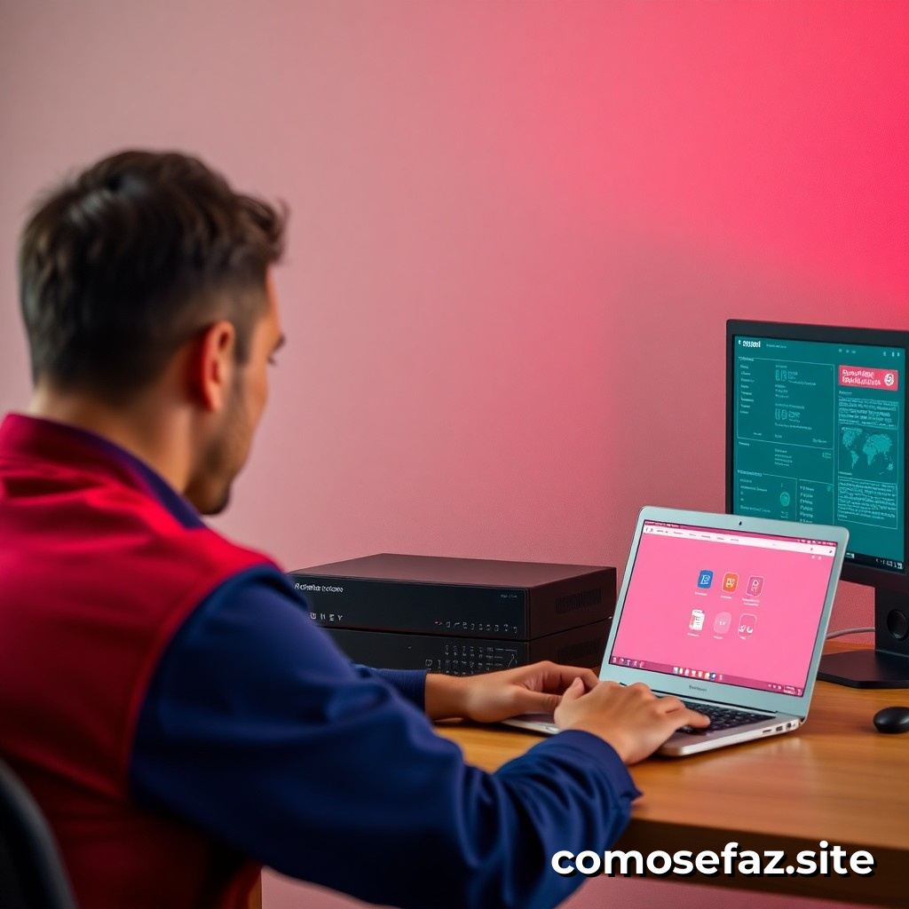 Configurando um Sistema de Segurança de Rede Doméstica