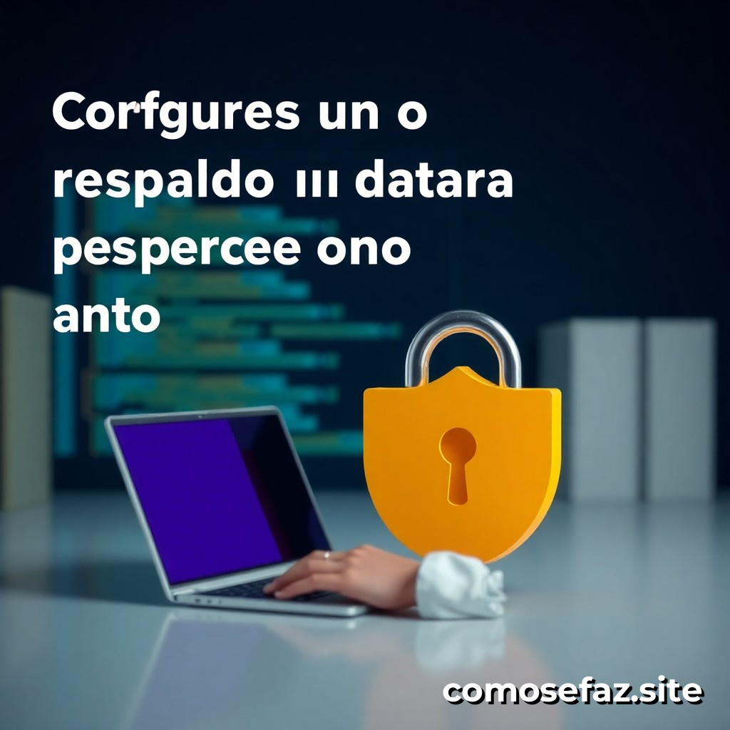 Configurando un sistema de respaldo de datos para proteger mis archivos importantes