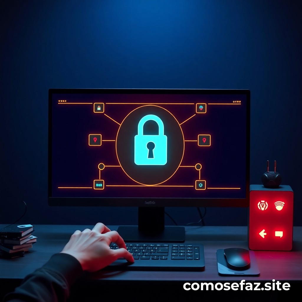 Configurando un sistema de seguridad cibernética básico para proteger mi dispositivo