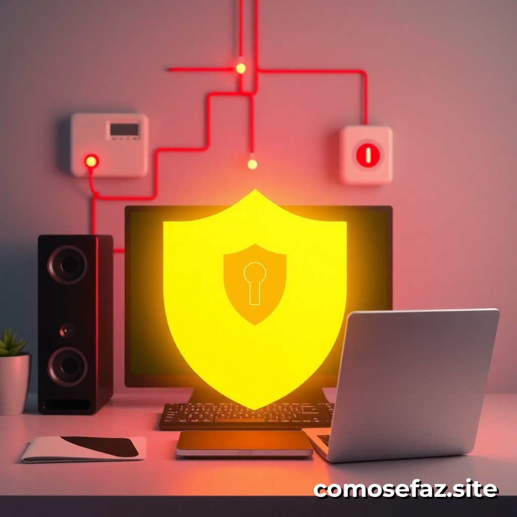 Configurando un sistema de seguridad de red para proteger mi hogar de ataques cibernéticos