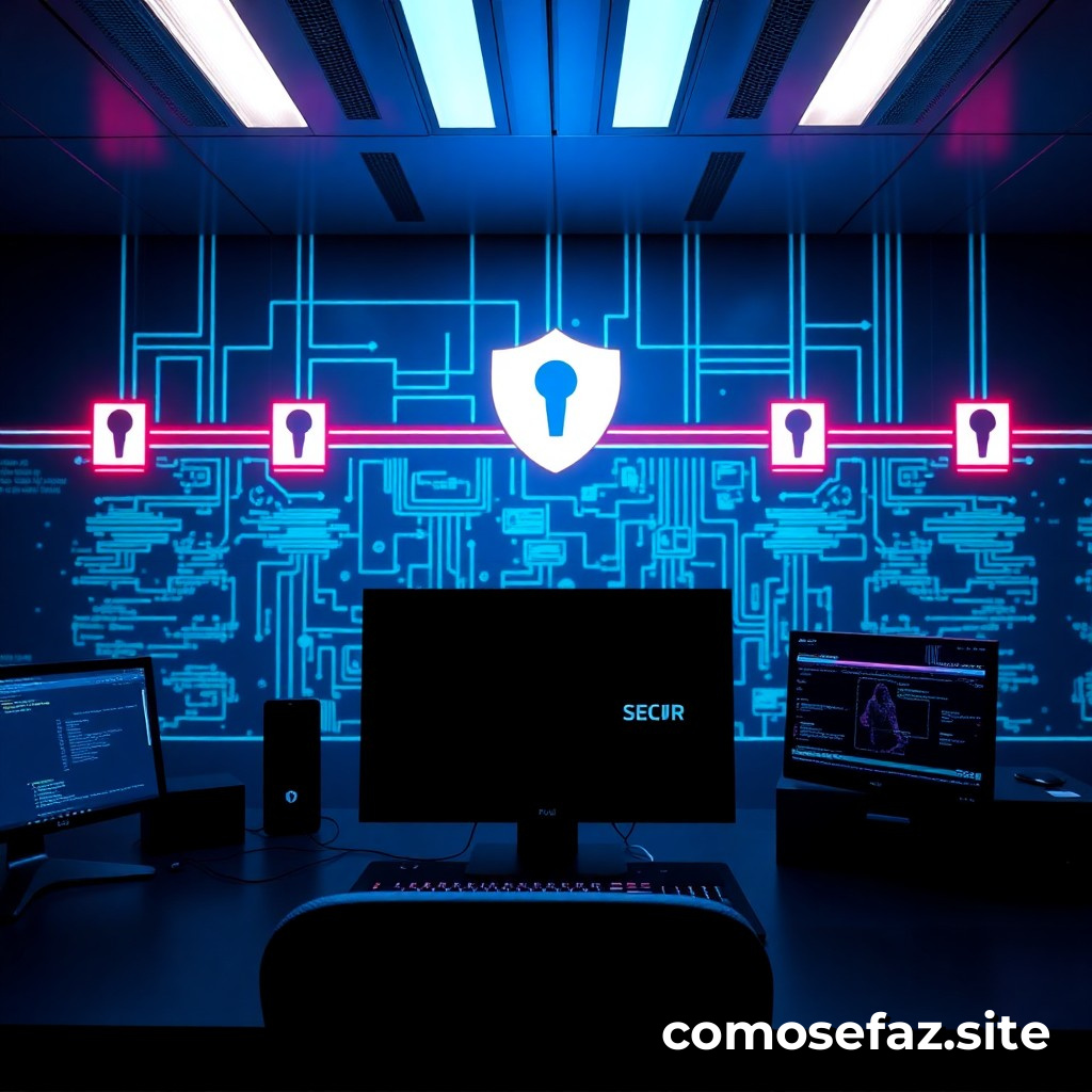 Configurando un sistema de seguridad en línea para proteger mis dispositivos y datos personales
