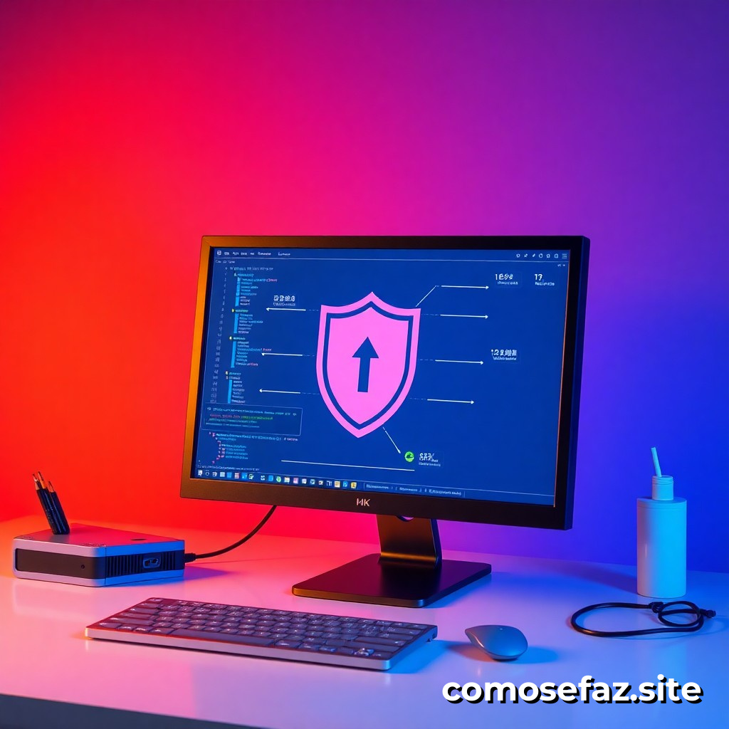 Configurando un sistema de seguridad para proteger mi computadora de ataques cibernéticos