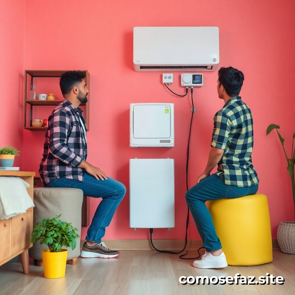 Consertando um aparelho elétrico simples em casa com segurança
