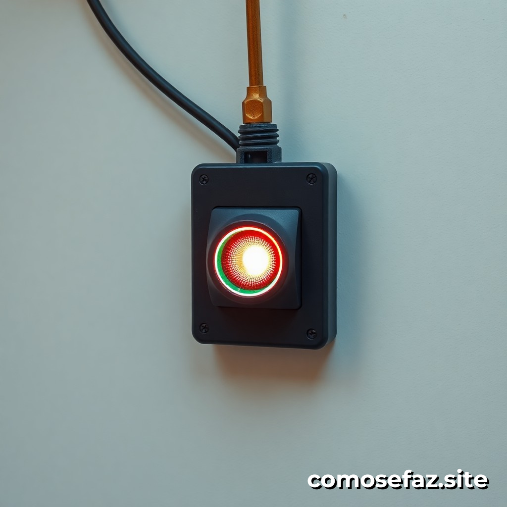 Consertando um Interruptor de Luz Queimado em uma Instalação Elétrica