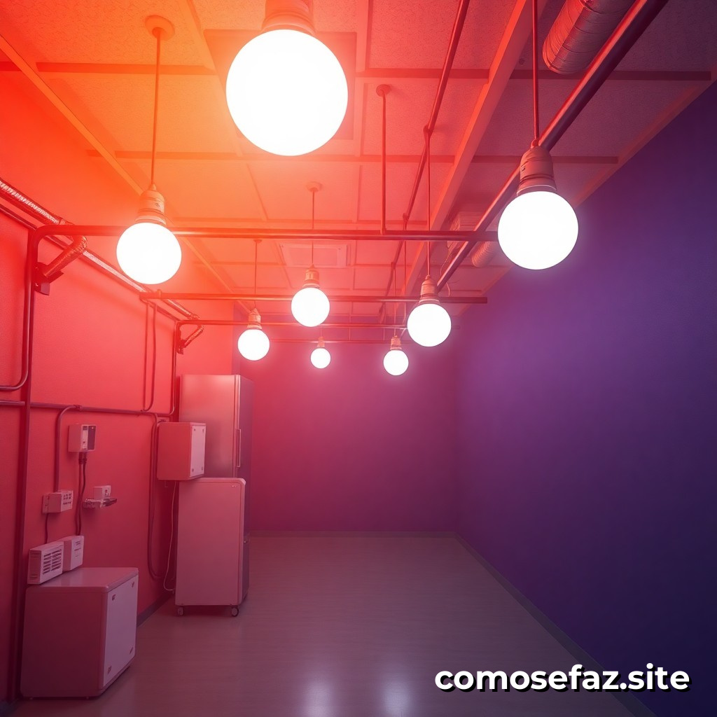 Construção de um Sistema de Iluminação Inteligente com Lâmpadas LED e Controle de Consumo