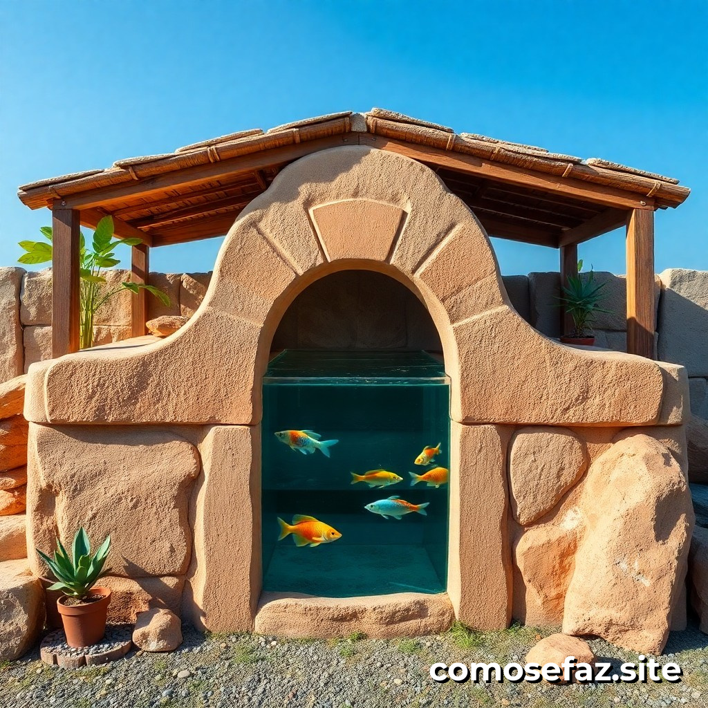 Construindo um Aquário caseiro para Peixes de Água Doce