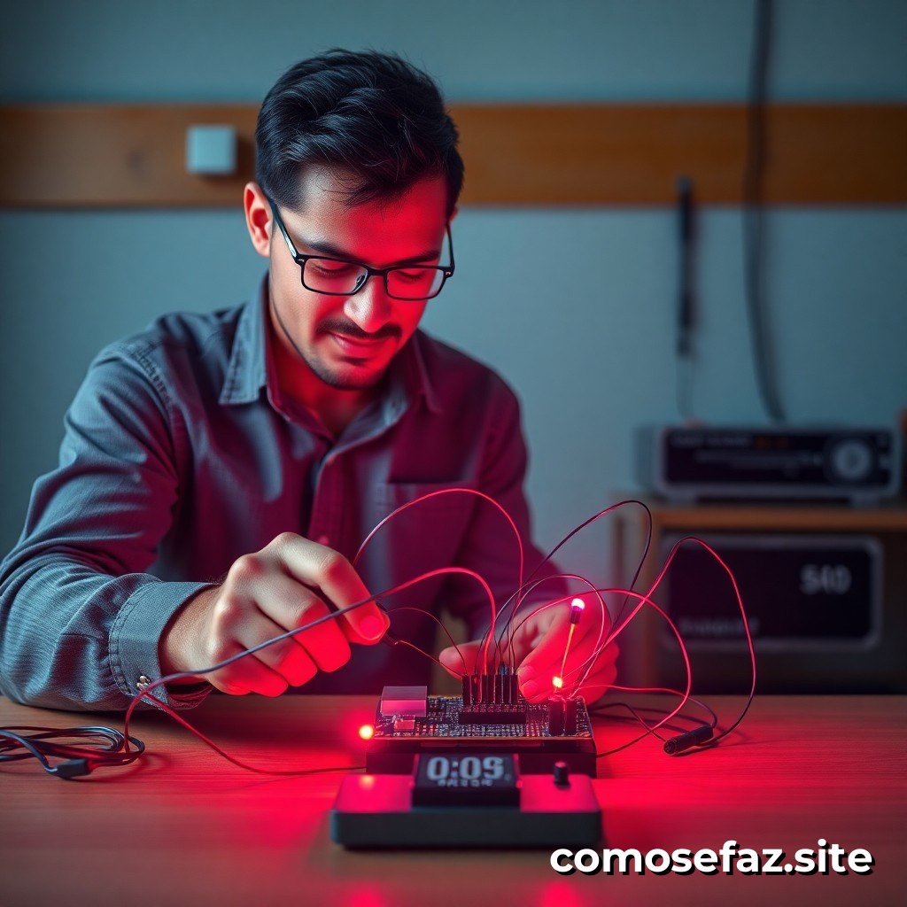 Construindo um circuito de iluminação com sensores de movimento