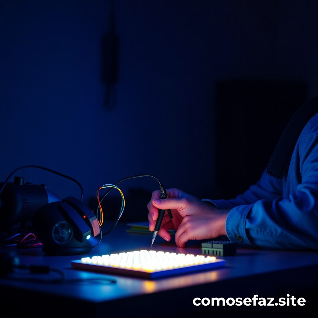 Construindo um Circuitos de Iluminação LED com Controle de Brilho