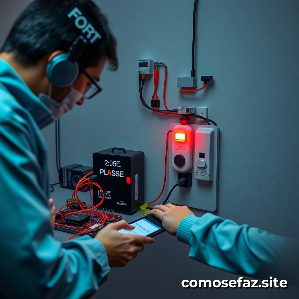 Construindo um sistema de carregamento de bateria para dispositivos móveis