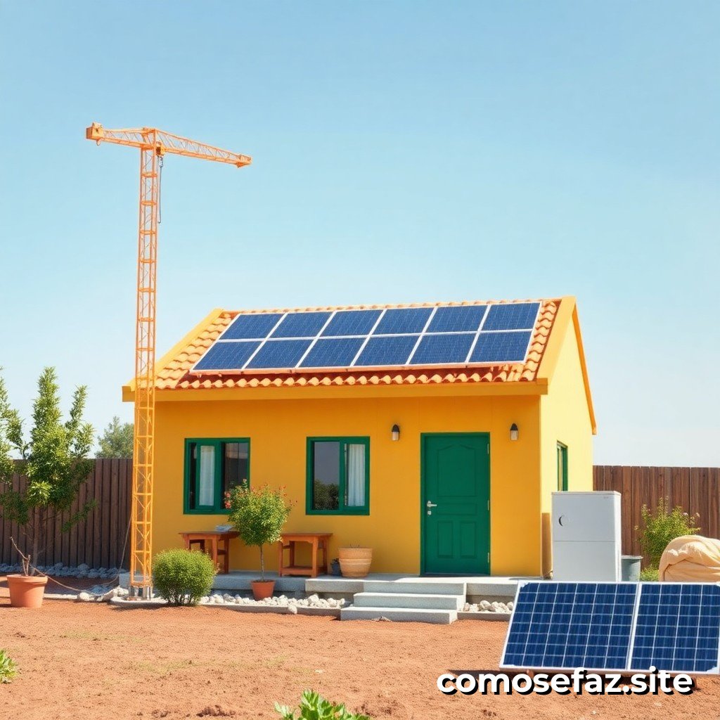 Construyendo un Sistema de Almacenamiento de Energía Solar para un Hogar Sostenible