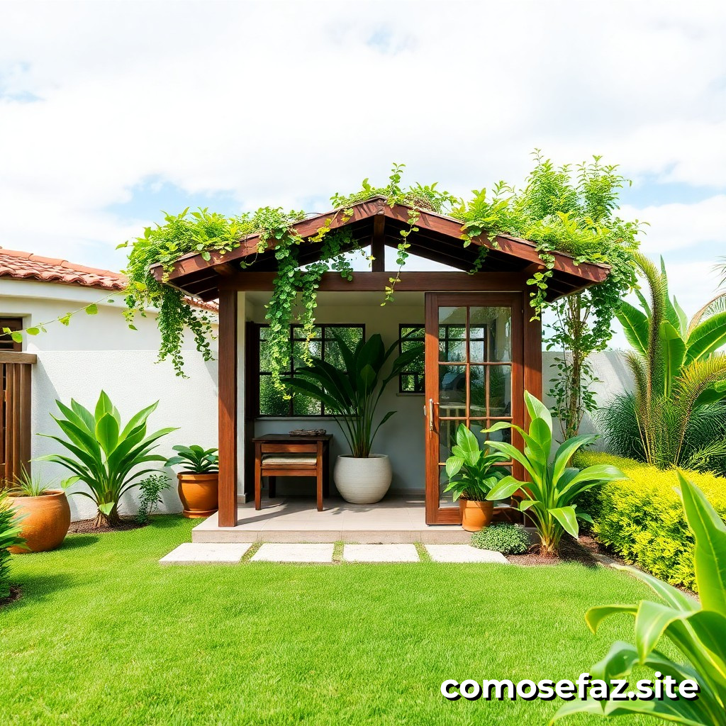 Construyendo un terrário caseiro para purificar o ar e decorar sua casa