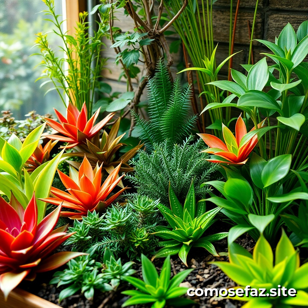 Construyendo un terrario con plantas carnivoras