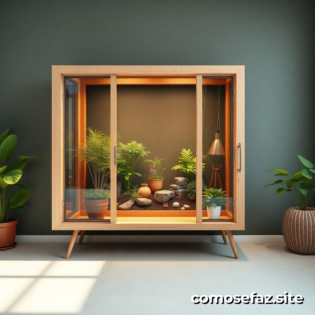 Construyendo un terrario en un frasco de vidrio para decorar mi habitación