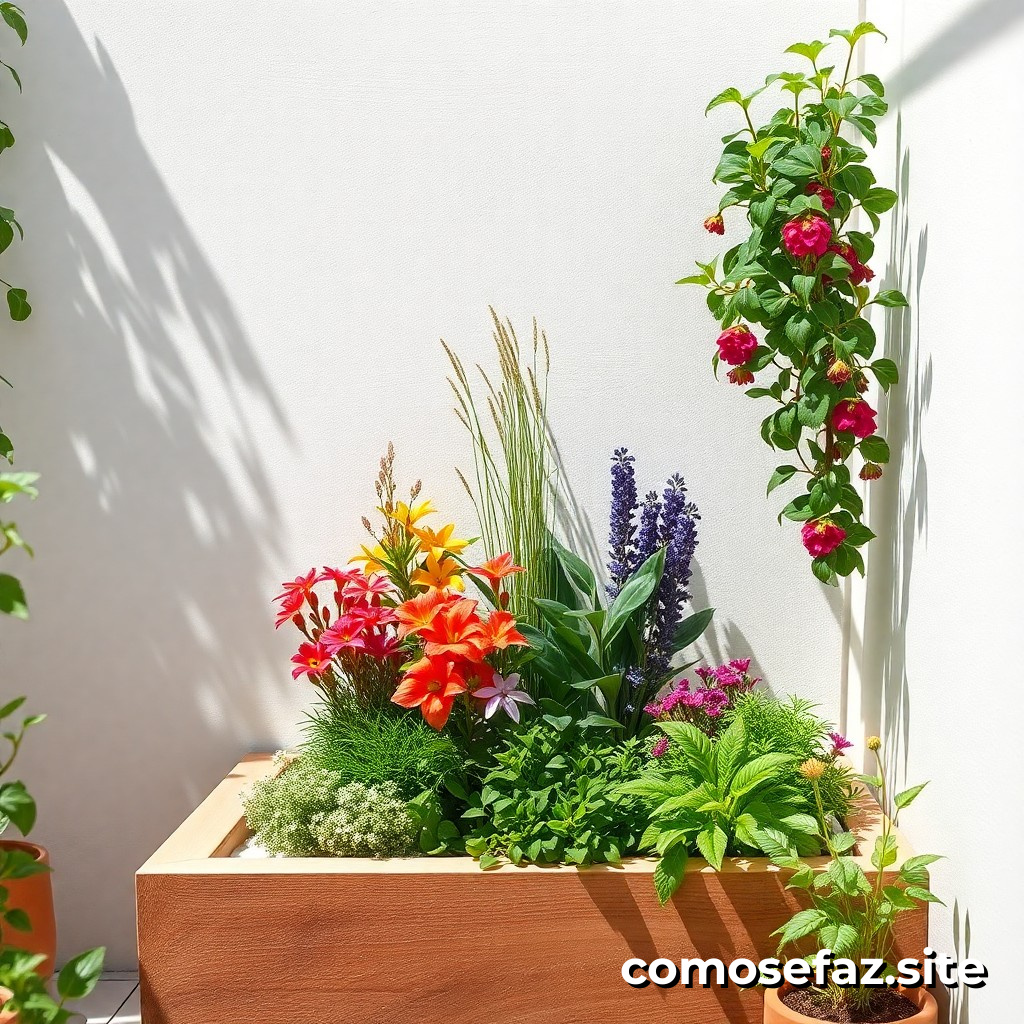 Creación de un jardín de hierbas aromáticas en un espacio pequeño