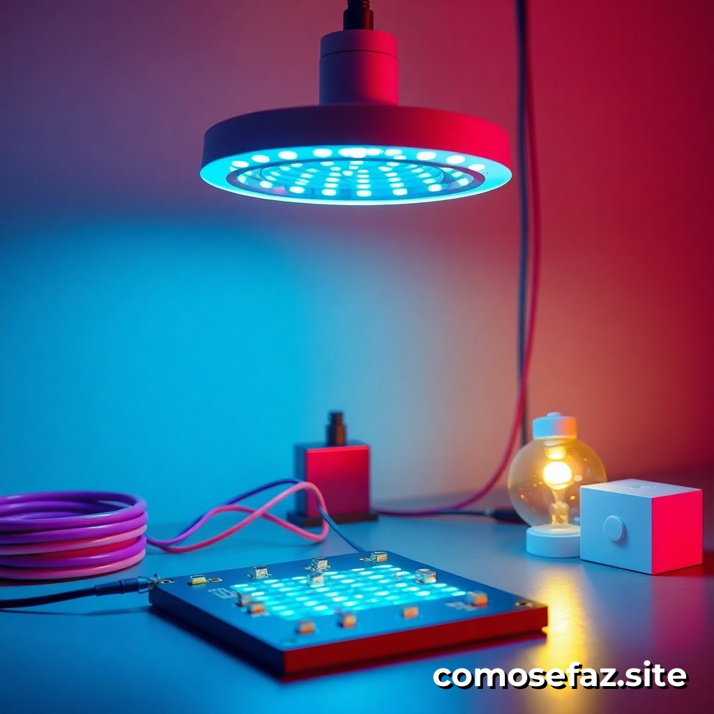 Creando un circuito de iluminação inteligente con LED y sensores de movimiento para ahorrar energía