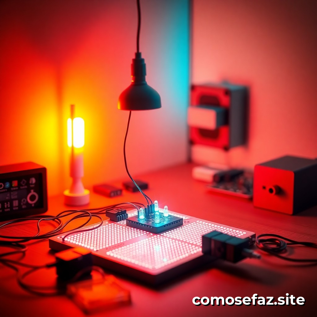 Creando un circuito de iluminación inteligente con LED y sensores de movimiento