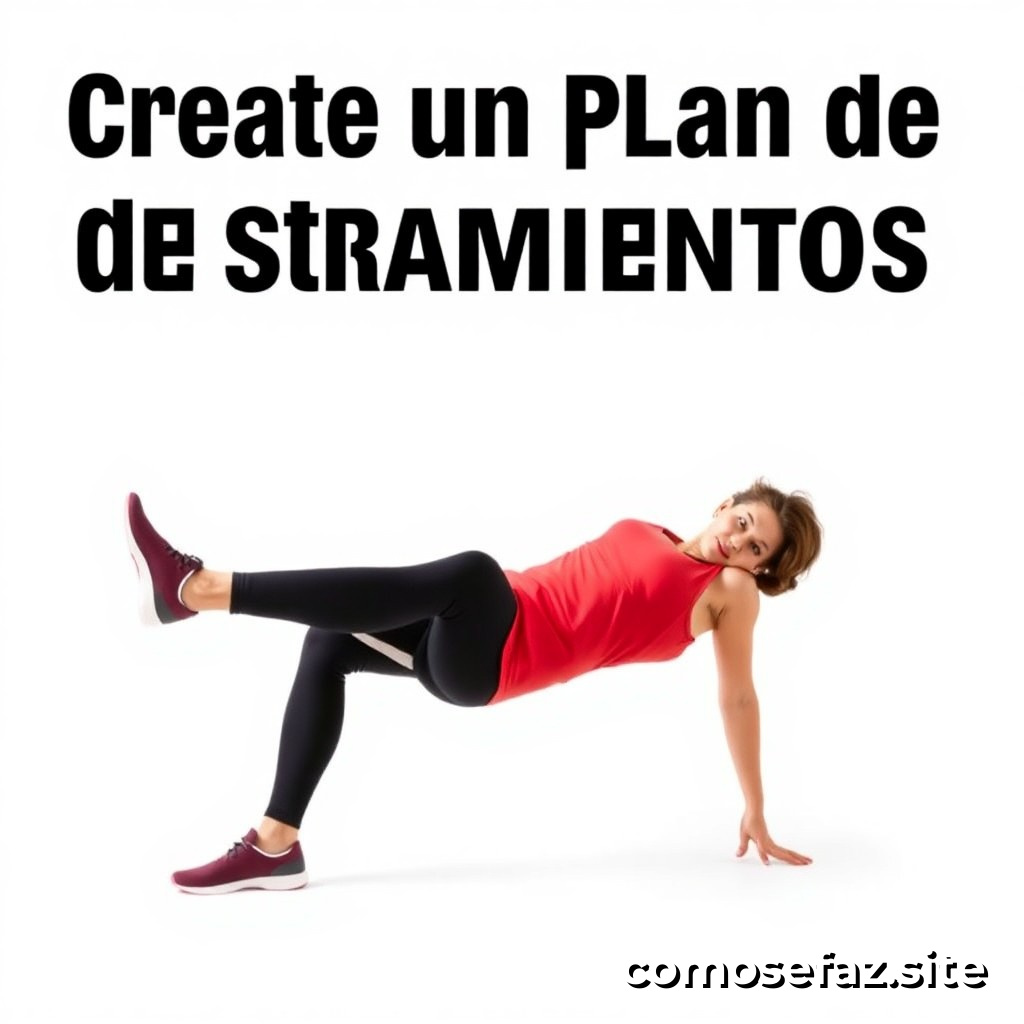 Creando un plan de estiramientos para reducir el estrés y mejorar la flexibilidad