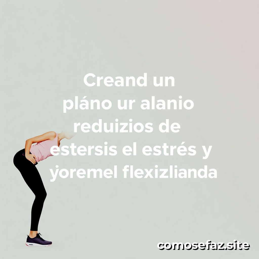 Creando un plano de exercícios de alongamento para reduzir el estrés y mejorar la flexibilidad