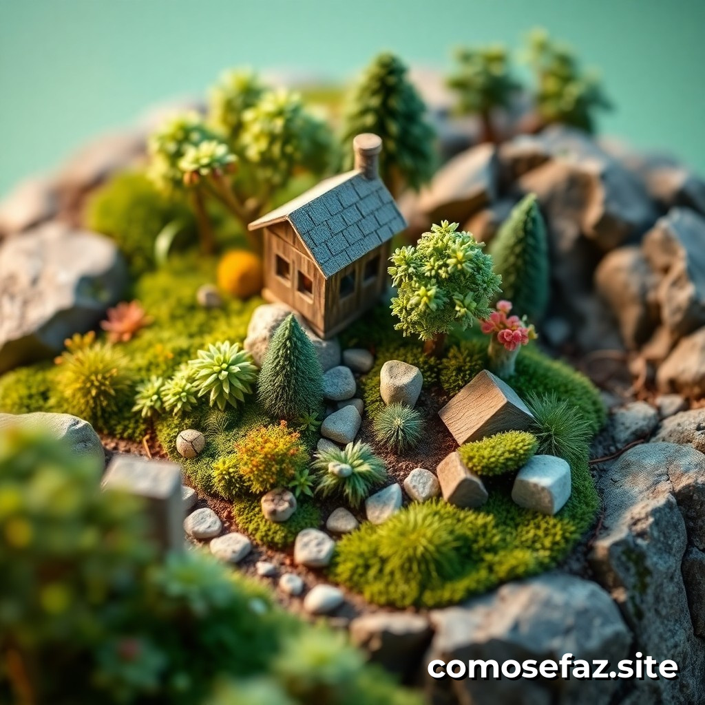 Crear un ecosistema en miniatura: Un tutorial paso a paso para construir un terrario
