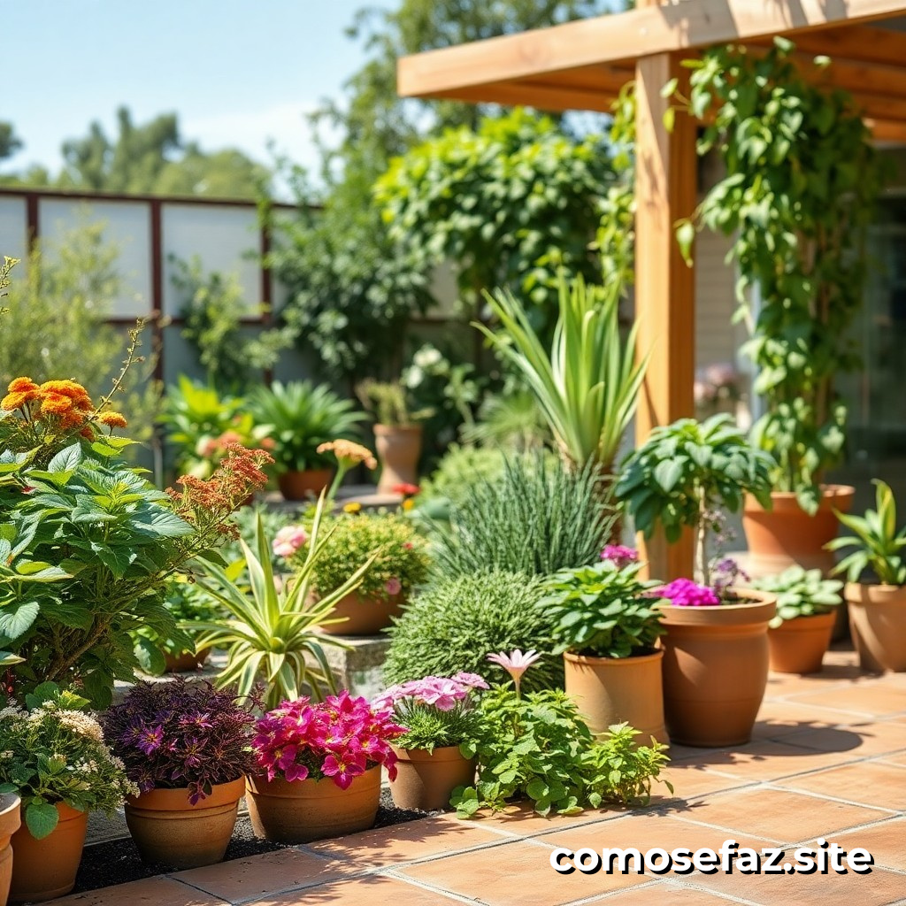Criando um Jardim de Ervas Aromáticas em sua Varanda ou Jardim