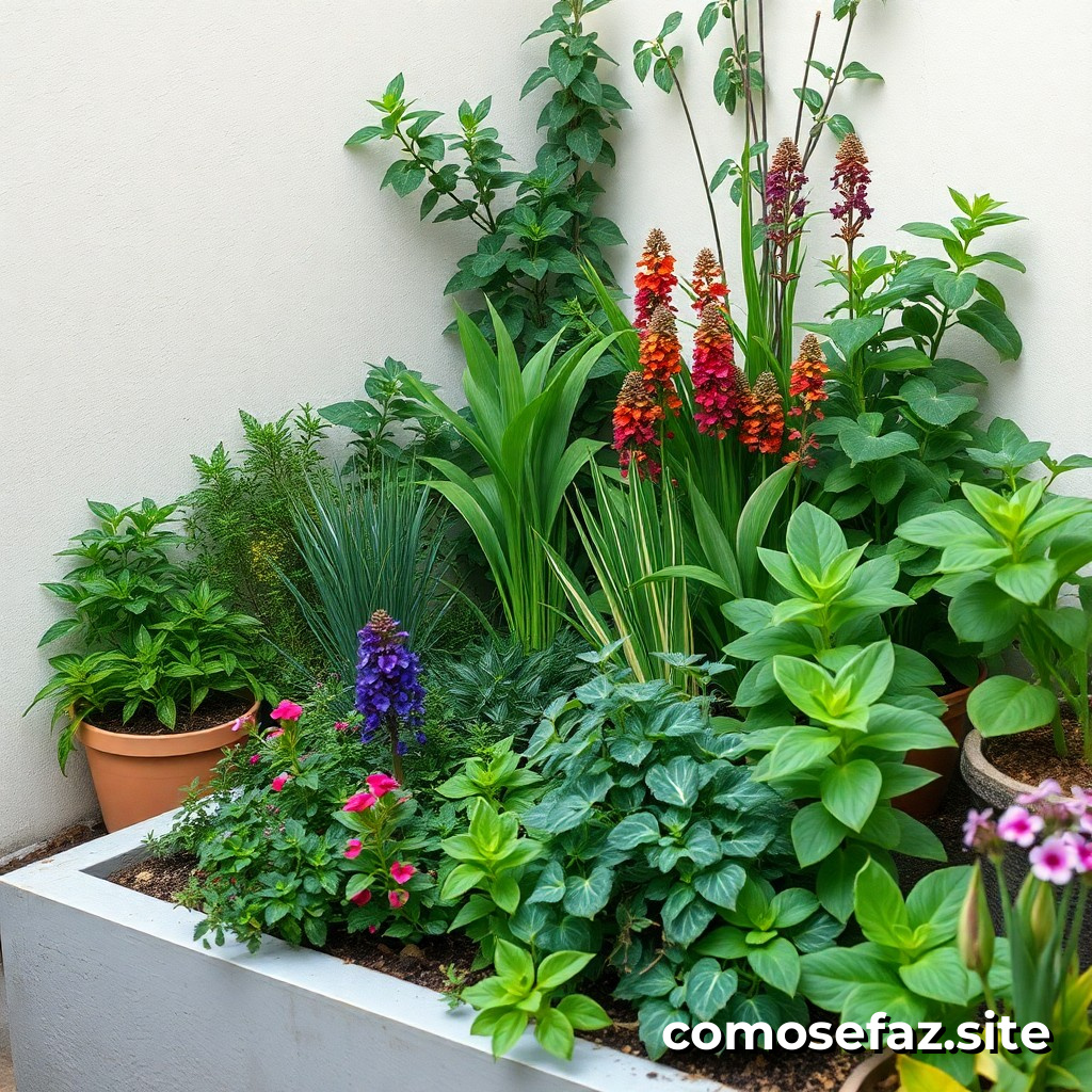 Criando um Jardim de Ervas Aromáticas em um Espaço Pequeno