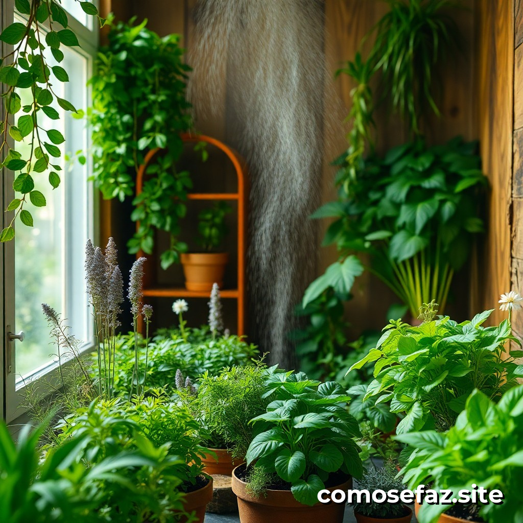 Criando um Jardim de Herbários em Casa para Purificar o Ar e Melhorar a Saúde