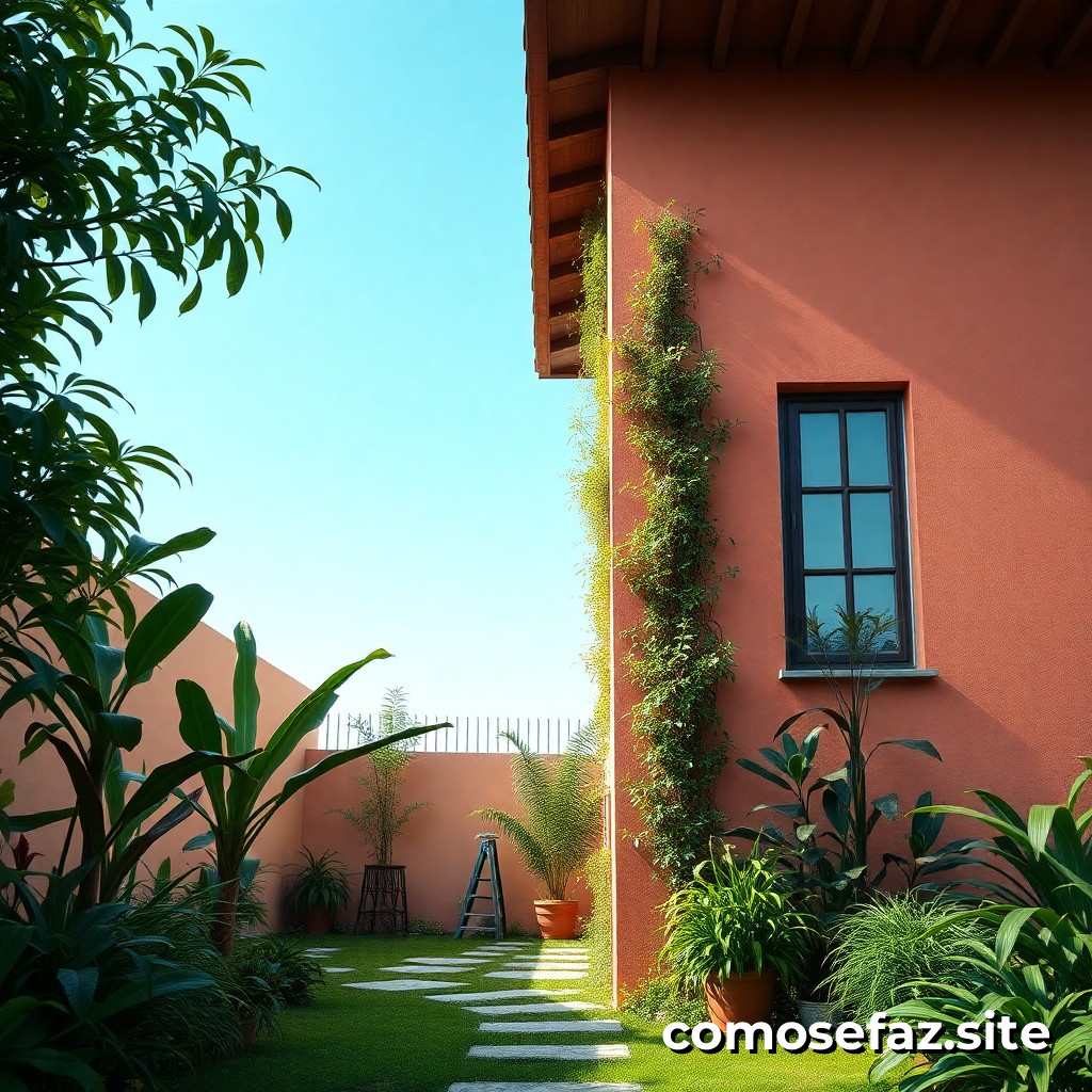 Criando um jardim vertical em sua casa: um guia passo a passo