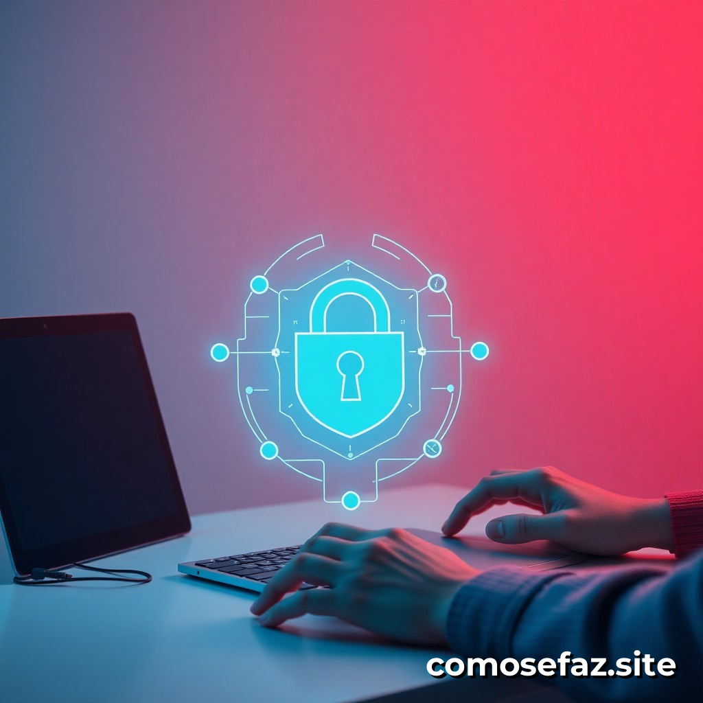 Criando um sistema de segurança cibernética para proteger meus dispositivos