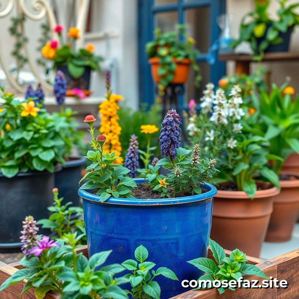 Haciendo un Jardín de Hierbas Aromáticas en Casa con Materiales Reciclados