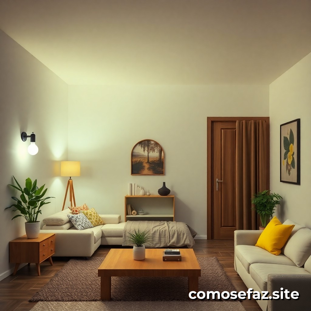 Iluminando sua Casa com Eficiência: Como Instalar Lâmpadas LED e Reduzir sua Conta de Energia