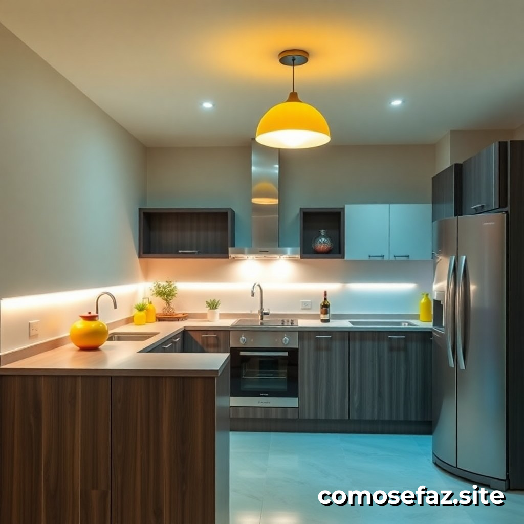 Iluminando tu hogar de manera eficiente: cómo instalar un sistema de iluminación LED en tu cocina