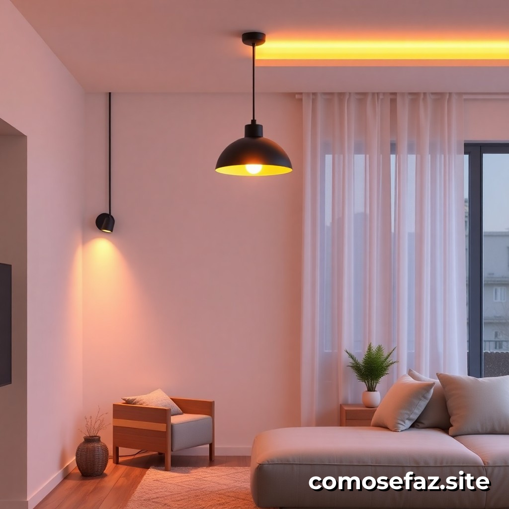 Instalación de un sistema de iluminación automático en tu hogar