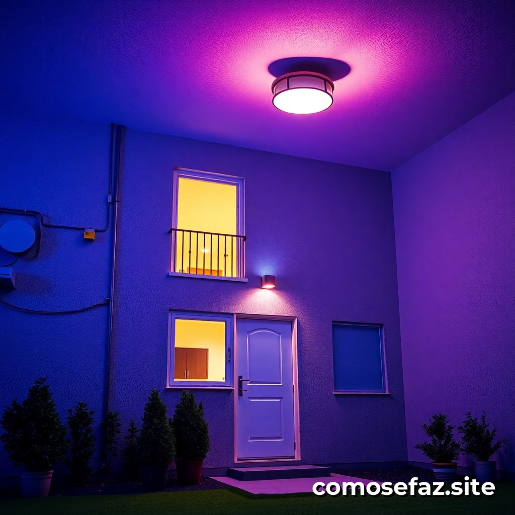 Instalación de un sistema de iluminación de emergencia en casa