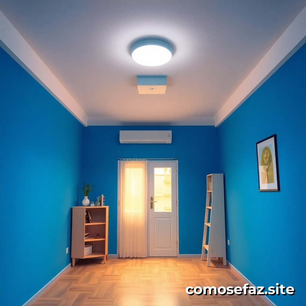 Instalación de un Sistema de Iluminación Eficiente en una Habitación