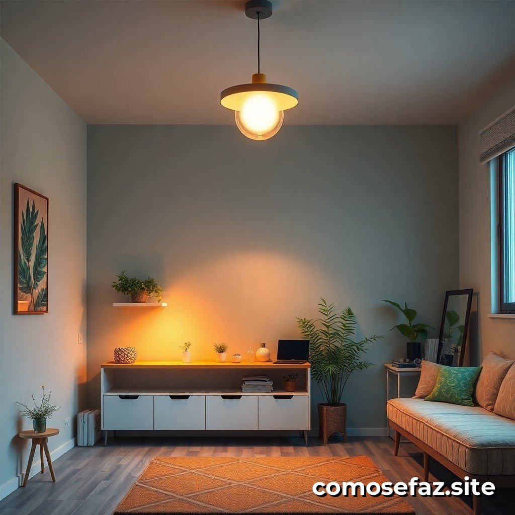 Instalación de un sistema de iluminación eficiente y energéticamente sostenible en mi hogar