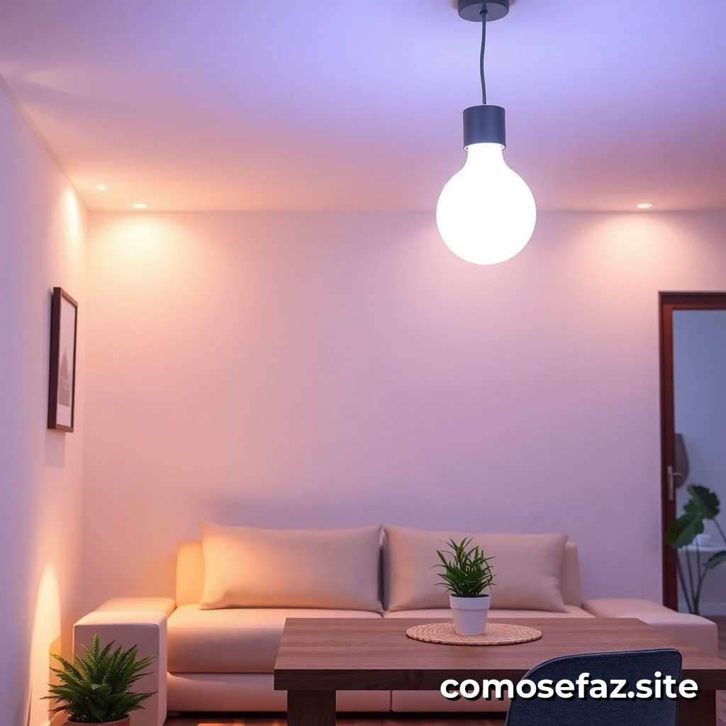 Instalación de un sistema de iluminación LED eficiente en tu hogar para reducir el consumo de energía