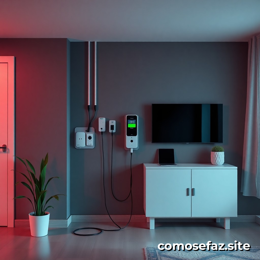 Instalando um sistema de carregamento de dispositivos móveis sem fio em minha casa