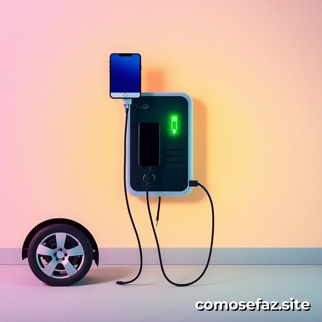 Instalando um sistema de carregamento de dispositivos móveis sem fios