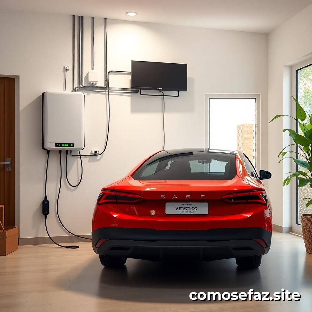 Instalando um Sistema de Carregamento de Veículos Elétricos em Casa