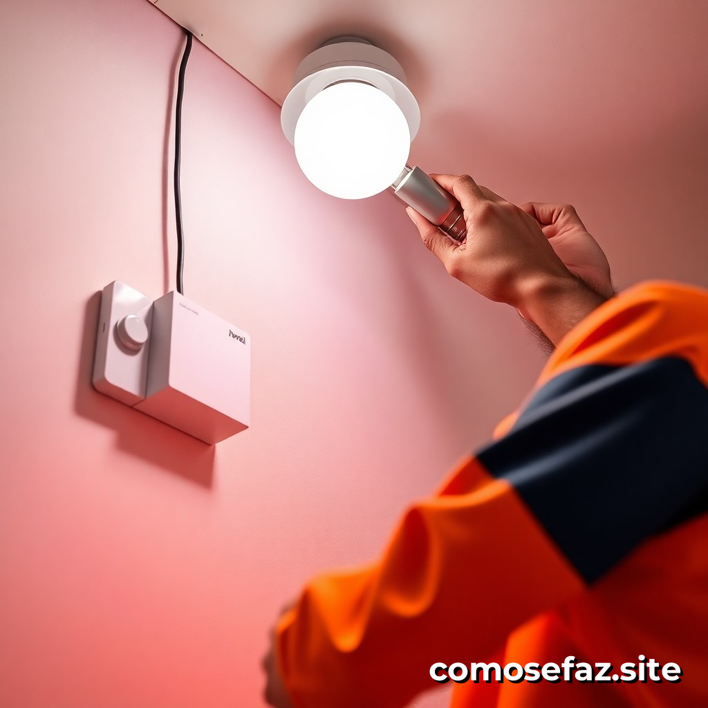 Instalando um sistema de controle de iluminação inteligente para reduzir o consumo de energia