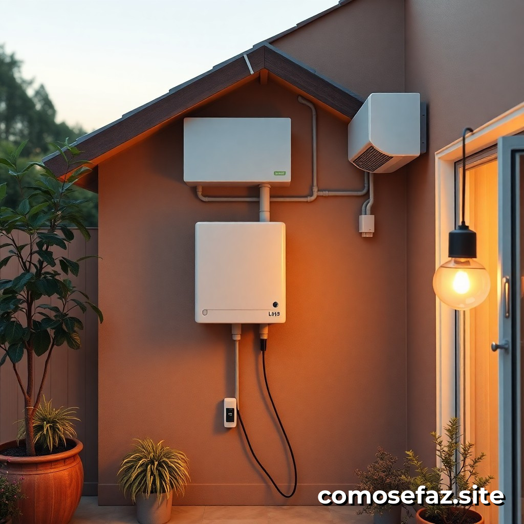 Instalando um sistema de economia de energia em casa para reduzir a conta de luz