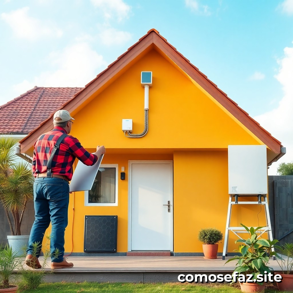 Instalando um sistema de economia de energia em minha casa