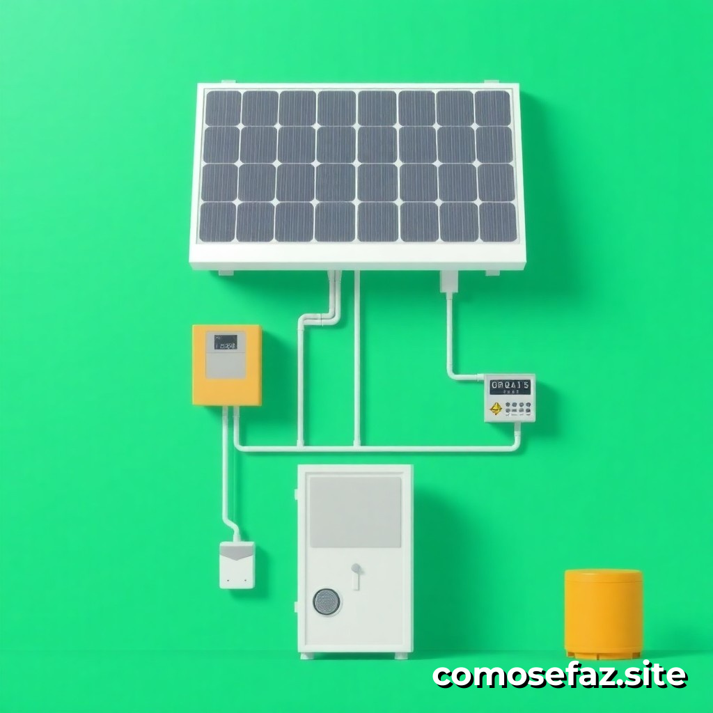 Instalando um Sistema de Energia Solar para Reduzir a Conta de Energia Elétrica