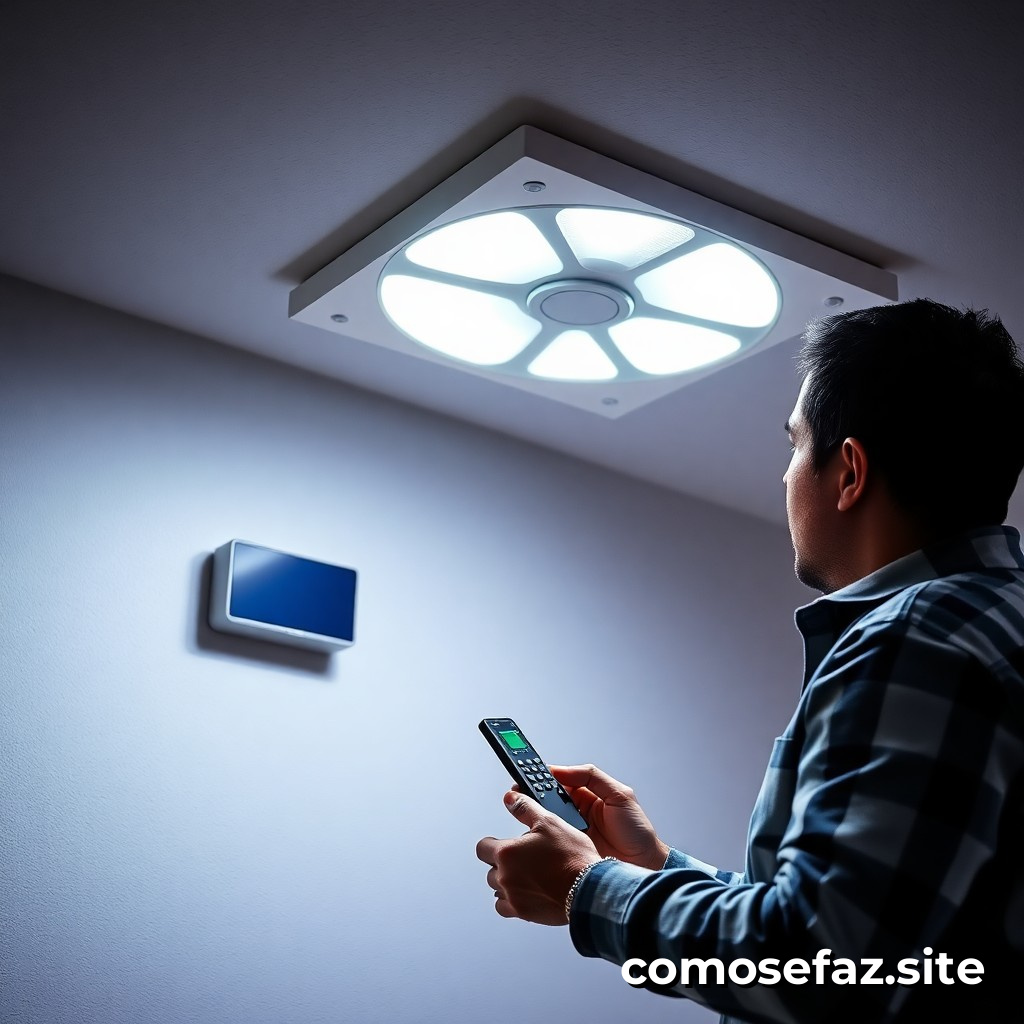 Instalando um Sistema de Iluminação com Controle Remoto