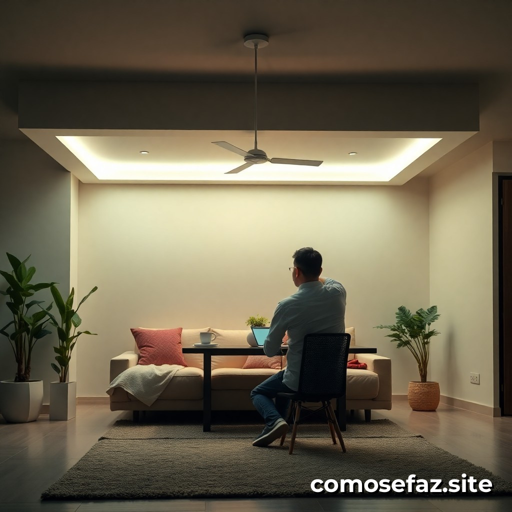 Instalando um Sistema de Iluminação de Baixo Custo em sua Casa