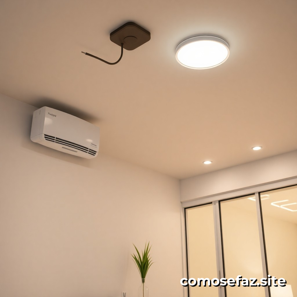 Instalando um sistema de iluminação econômica em sua casa