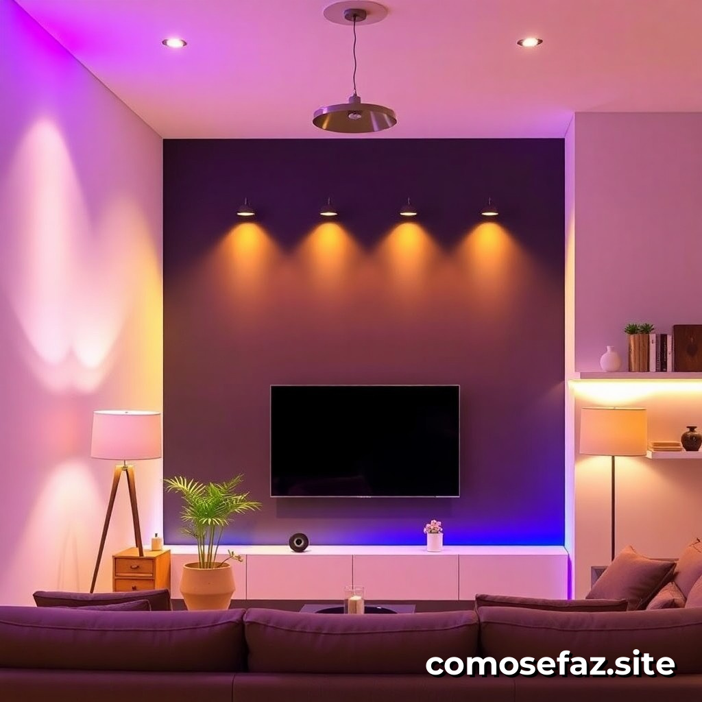 Instalando um Sistema de Iluminação Eficiente com Controle de Voz em Casa