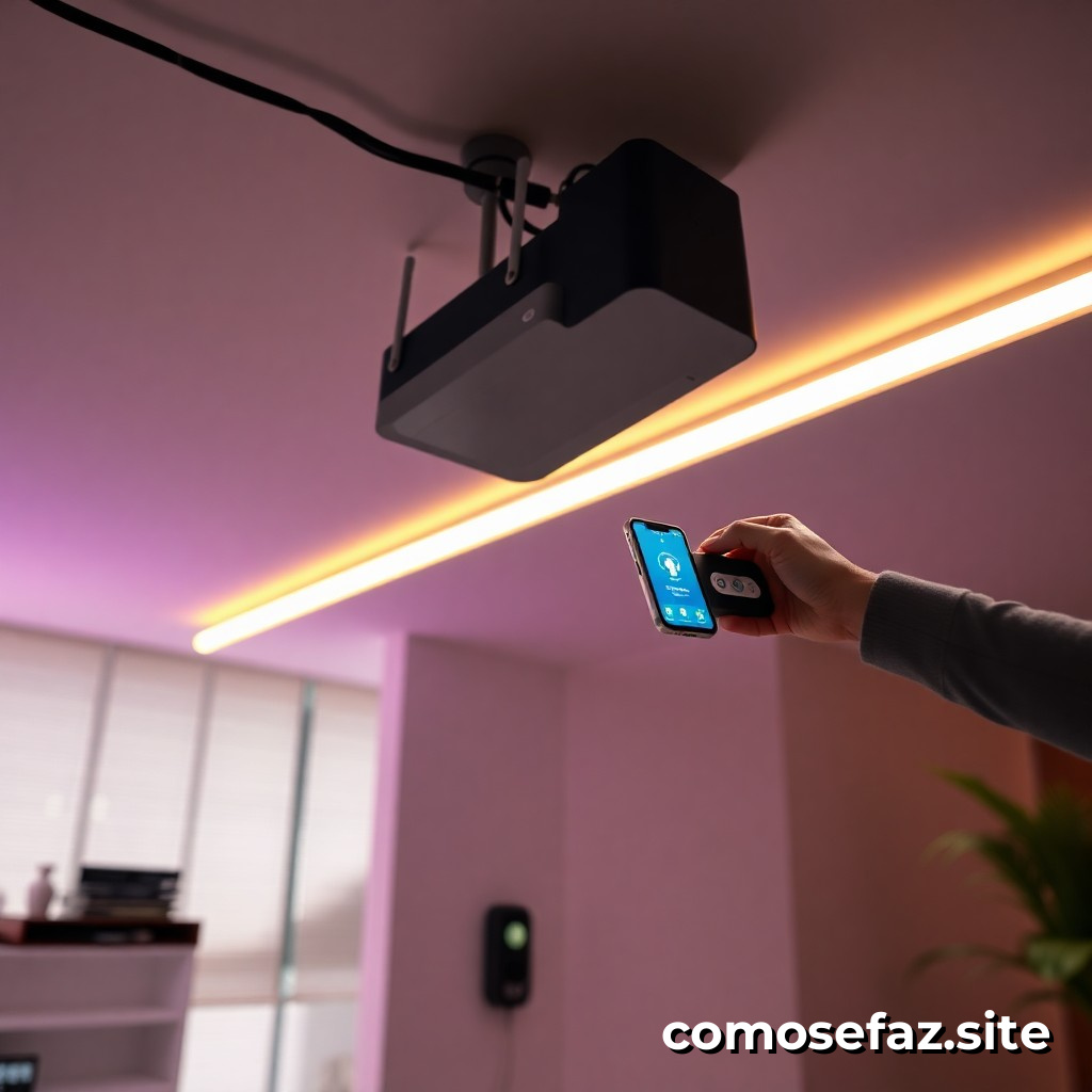 Instalando um Sistema de Iluminação Eficiente com LED e Controle de Voz
