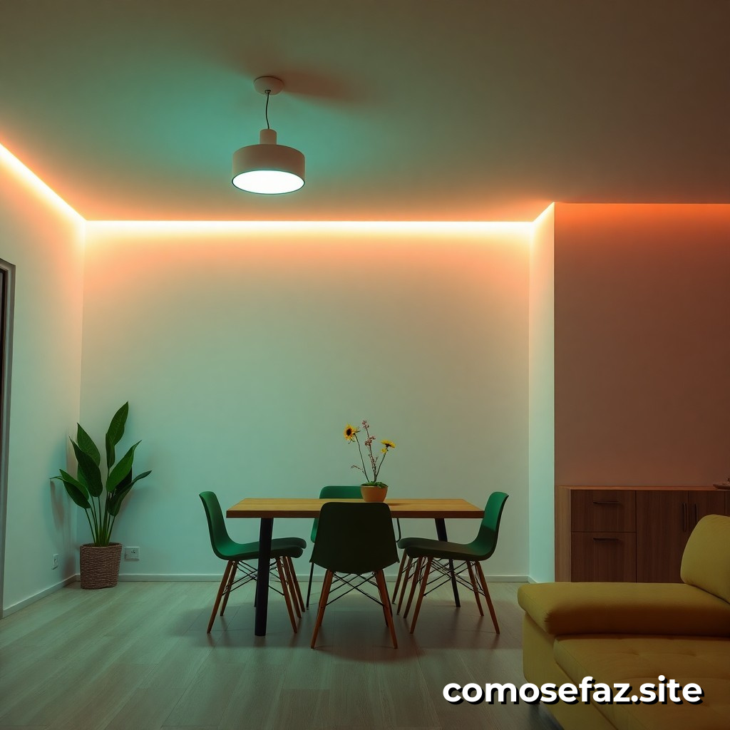 Instalando um Sistema de Iluminação Eficiente com LED em Minha Casa