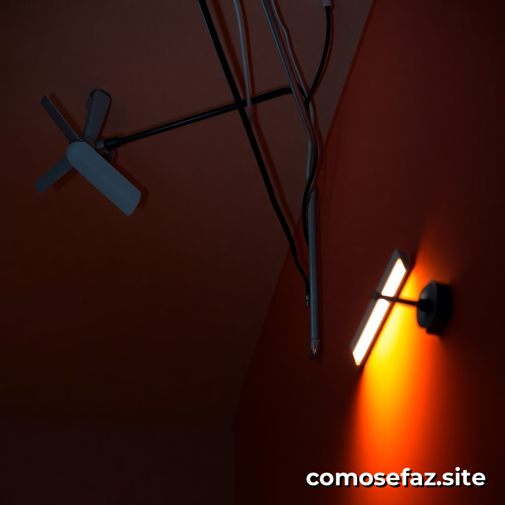 Instalando um sistema de iluminação eficiente com LEDs e controles de energia